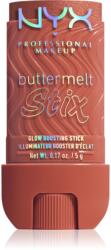 NYX Professional Makeup Buttermelt Glow Stix Stick Strălucire culoare 13 Left On Melt 5 g