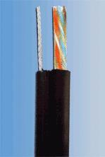 PLANET Cablu PlanetElite UTP cu cablu purtător, Cat5E, fir, exterior PE, negru, 305m (KAB-UTP5E-D-PVCPE)