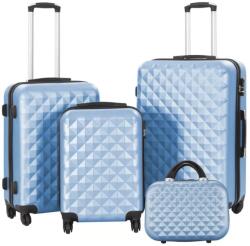 TIMELESS Home Utazóbőrönd szett kozmetikai táskával több színben acélkék (5999127700847)