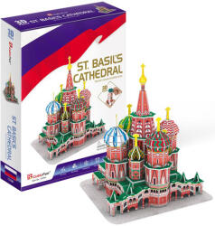 CubicFun 3D Пъзел Cubic Fun от 92 части - Катедралата Свети Василий, Москва (C239h)