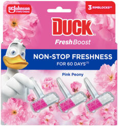 DUCK Fresh Boost wc-öblítő rúd 3x16g Pink Peony - ecofamily