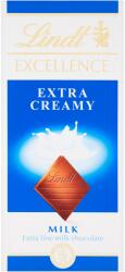 Lindt Excellence csokoládé Extra krémes, 100 g