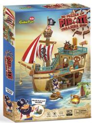 CubicFun 3D Пъзел Cubic Fun от 157 части - Пиратски кораб (P832h)
