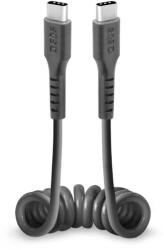 SBS 34686 CC típusú spirálkábel, fekete, 0, 5 m (TECABLETYPCCSK)