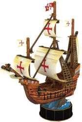 CubicFun 3D Пъзел Cubic Fun от 93 части - Santa Maria (T4031h)