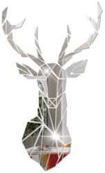 ENCOFT fali matrica, ezüst, akril, tükör, 57 x 35 cm (SX001J7L65J)