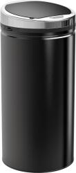 HomCom Automata szemeteskuka infravörös érzékelővel, Homcom, 42L kapacitás, elegáns design, fekete, 30.5x30.5x68 cm (03-0045)