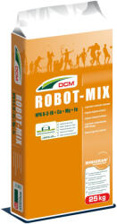 DCM Robot Mix gyeptrágya 8-3-18 + 5Ca + 3MgO + FE robotfűnyírókhoz 25 kg (DRO25)