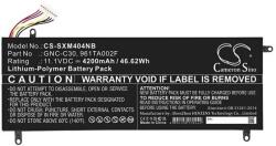 Cameron Sino li-polymer akku (11.1v/4200mAh, schenker 961ta002f kompatibilis) fekete (CS-SXM404NB)