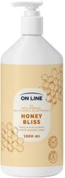 On Line ONLINE Honey Bliss 2 az 1-ben tusfürdő, 1000 ml, glicerinnel és mézkivonattal