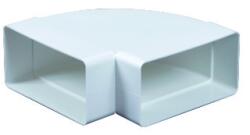  Műanyag Laposcsatorna Könyök vizszintes 60x204mm (8281)