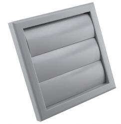  Gravitációs zsalu csőcsonkkal D 100mm Szürke