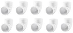  10db műanyag Könyök 90 fokos átm 125mm