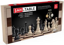 Deico Games társasjáték, Sakk és Backgammon, fadoboz, 8, 75 cm