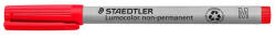 STAEDTLER Alkoholmentes marker, OHP, 1 mm, STAEDTLER Lumocolor® 315 M, piros (TS3152) (TS3152)