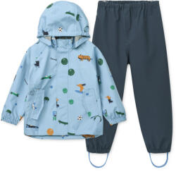 LIEWOOD Pedia Esőszett - Fun / Beach blue 122
