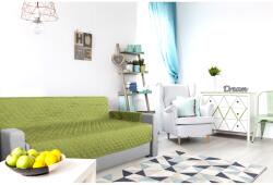 Alcam kétoldalas steppelt huzat 3 üléses kanapéhoz, Oliva / Vanília