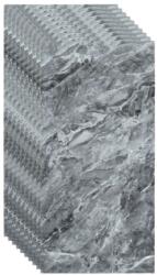 SDEPOT 10 db SDEPOT® tapétalap készlet, vastagság 2mm, méretek 30x60cm, márványutánzat, szürke, COD: P8807 (Set10_marmura_COD_COD:P8807)
