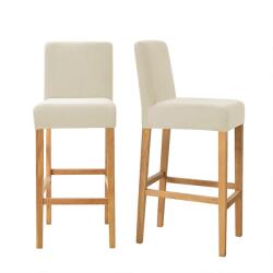 Meble OdNowa Bárszék huzat, Meble OdNowa, velúr, krém, rugalmas, tartós (convivum_5905080705072)