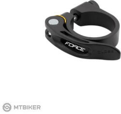 FORCE C4.4 nyeregcső bilincs gyorszárral, Ø-31.8 mm, fekete, OEM