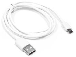 Tradebit USB-A - micro USB adatkábel, Tradebit, 100cm, fehér (tradebit_5905982602516)