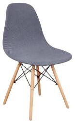  Jacquard székhuzat, elasztán, szürke (186905489)