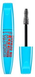 Rimmel London Scandal Eyes Volume On Demand Waterproof Mascara mascara rezistentă la apă pentru volum Black 12 ml
