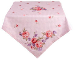 Clayre & Eef Clayre-Eef Asztalterítő Dotty Rose - Pamut - 150x250cm