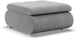 GreenSite Tokio puff, kordbársony, szürke - pepita