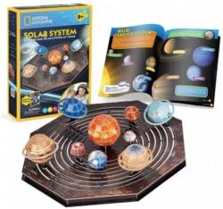 CubicFun 3D Puzzle Cubic Fun din 173 piese-Sistemul solar (DS1087h)