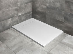 Radaway Teos F lapos szögletes fehér zuhanytálca 130x80 fehér