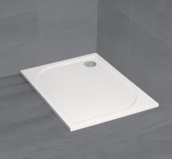 Radaway Paros D szögletes lapos zuhanytálca 100x80 fehér, ajándék szifonnal