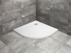 Radaway Doros A íves zuhanytálca 90x90 fehér, ajándék szifonnal