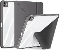 Dux Ducis IPAD Pro 11 (2024) DUX DUCIS MAGI ORIGAMI tok álló, bőr hatású aktív FLIP, ceruza tartó, SZÜRKE GP-180263 (GP-180263)