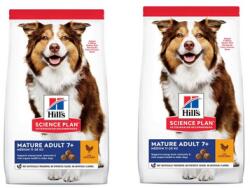Hill's Science Plan Canine Mature Adult Chicken New idősebb kutyák számára 28 kg (2x14 kg)