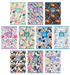 Patria Füzet pd kisalakú 40 lapos vonalas Choose Joy intenzív