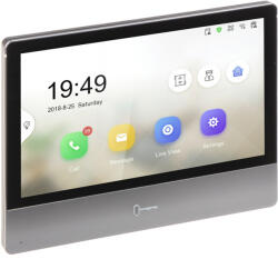 Hikvision DS-KH8350-WTE1 - Monitor video pentru interfon IP de a doua generație, 7" IPS LCD, PoE - Hikvision (EC-22275)