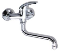 FERRO Metalia 55 fali mosdó/mosogató csaptelep, króm (FE-55070/T,0)