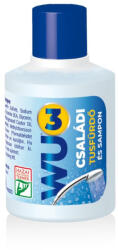 WU3 családi tusfürdő és sampon, púder illat (100 ml)