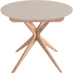 Ragaba Kerek bővíthető étkezőasztal hosszabbító asztallappal ø 90 cm Jubi - Ragaba - bonami - 244 792 Ft