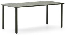 Kave Home Acél kerti étkezőasztal 90x180 cm Brai - Kave Home