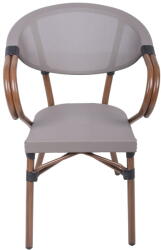 Garden Pleasure Bézs fém kerti szék Toskana - Garden Pleasure