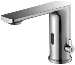 SAPHO BRUCKNER álló szenzoros csaptelep, hőmérséklet szabályozóval, 6V DC (4xAA), króm (982.120. 1) (982.120.1)