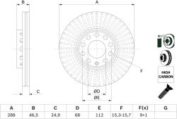 Bosch 0 986 478 546 Disc frana