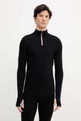 HUGO BOSS pulóver gyapjúkeverékből - fekete L - answear - 53 990 Ft