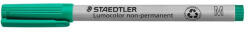 STAEDTLER Alkoholmentes marker, OHP, 1 mm, STAEDTLER "Lumocolor® 315 M", zöld (TS3155) - tintasziget