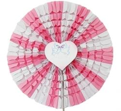 GoDan Rozeta decorativa din hartie pentru nunta 50 cm GD081 Articole pentru decor (GD081)