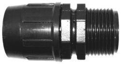 Irritec LPE egyenes összekötő 20mm x 1/2" KM kúpos IT - Külső menetes (591201)