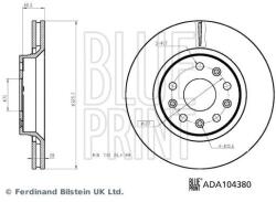 BLUE PRINT Brzdový kotúč BLUE PRINT ADA104380 (ADA104380)