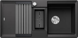 BLANCO Adira 6 S-F Silgranit két medencés 99x49 cm mosogató acél ráccsal, antracit 527610 (527610)